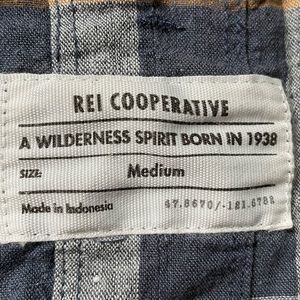 REI Cropped Tank plaid